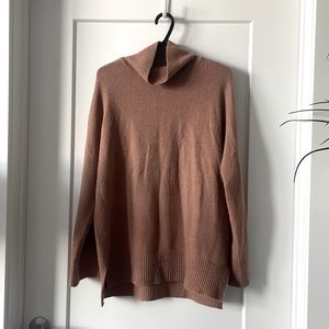 Abercrombie & Fitch Mock Neck Long Sweater